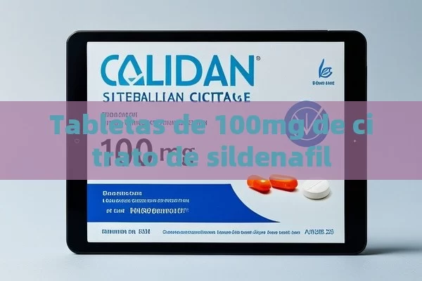 Tabletas de 100mg de citrato de sildenafil