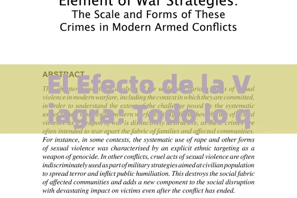 El Efecto de la Viagra: Todo lo que Necesitas Saber sobre su Impacto en la Salud Sexual